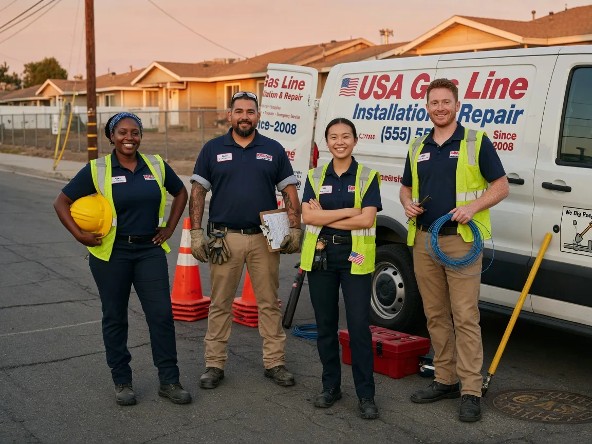 Gas Line Installation company in Calvin, OK